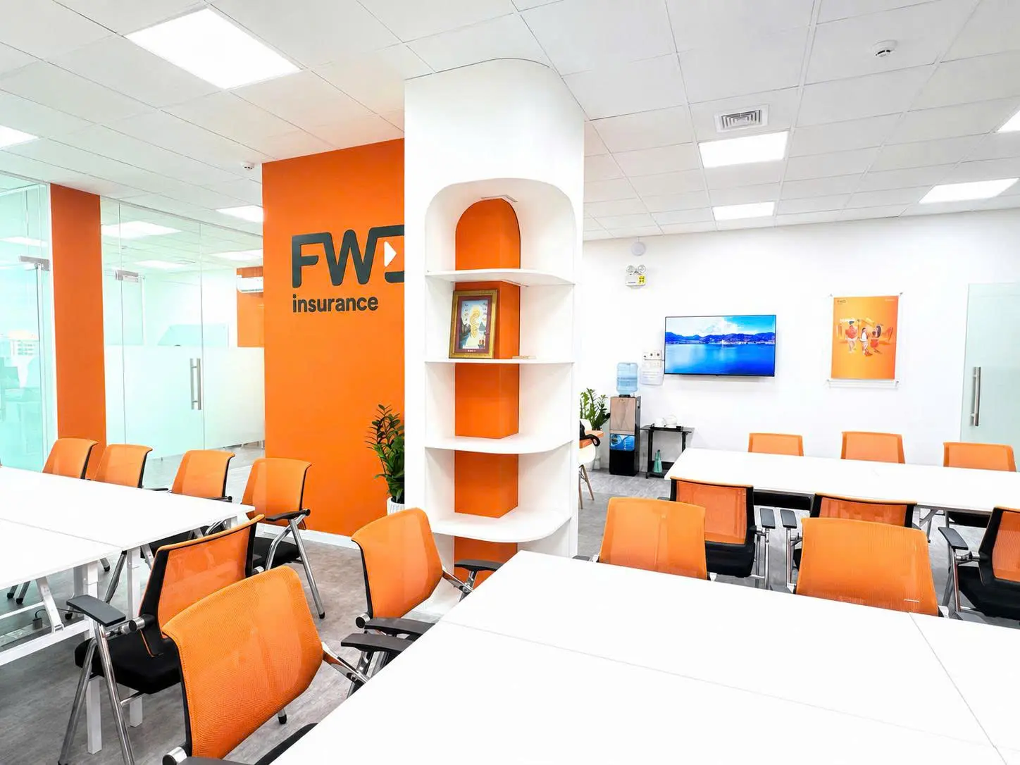 Khu vực làm việc đại lý – Ảnh 6 tại văn phòng Tân Ánh Dương