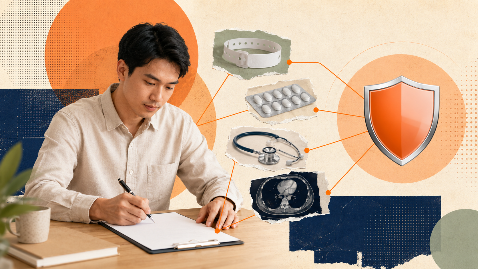 Minh họa kê khai sức khỏe khi tham gia bảo hiểm