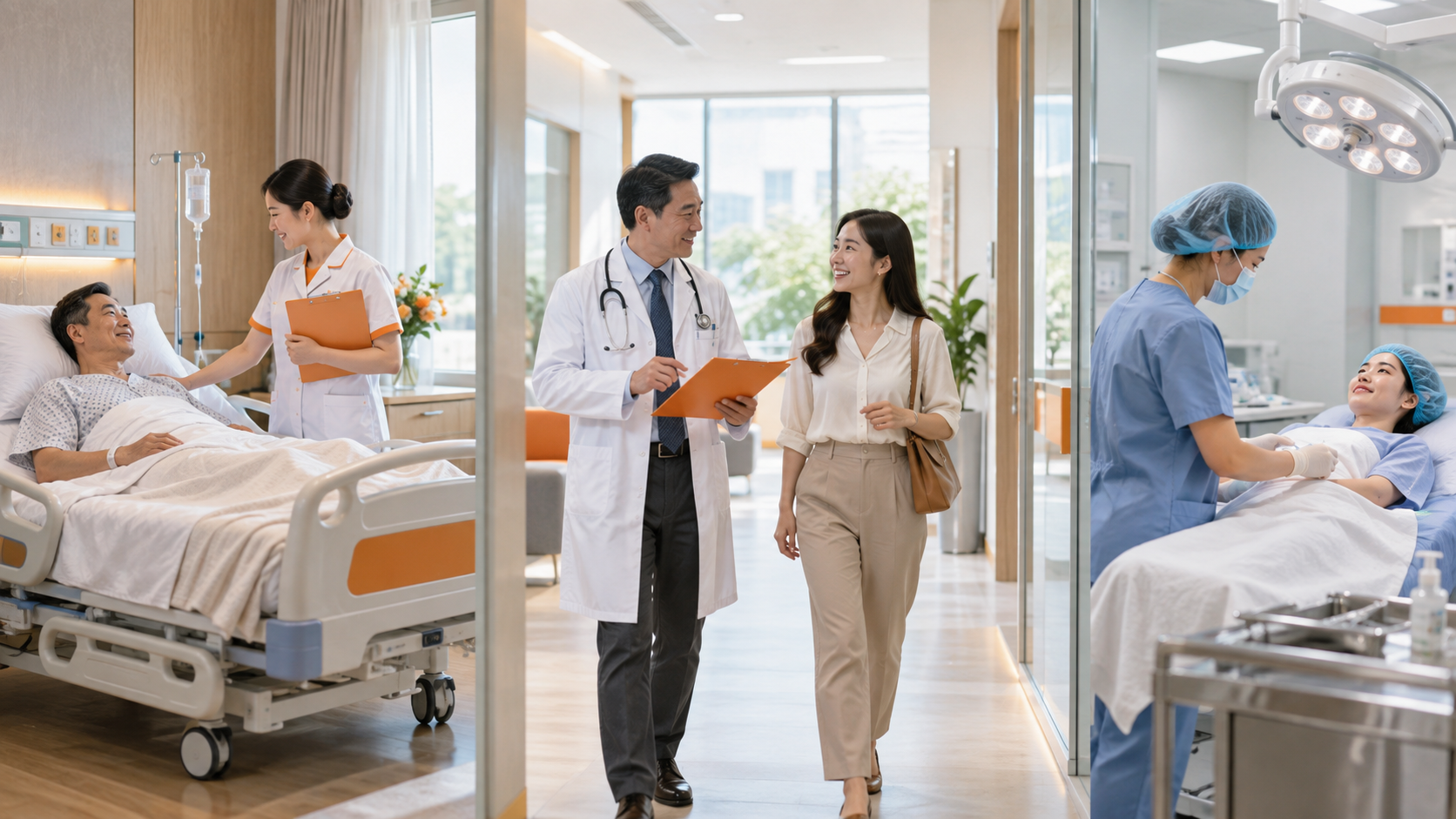 Điều trị nội trú, ngoại trú và trong ngày